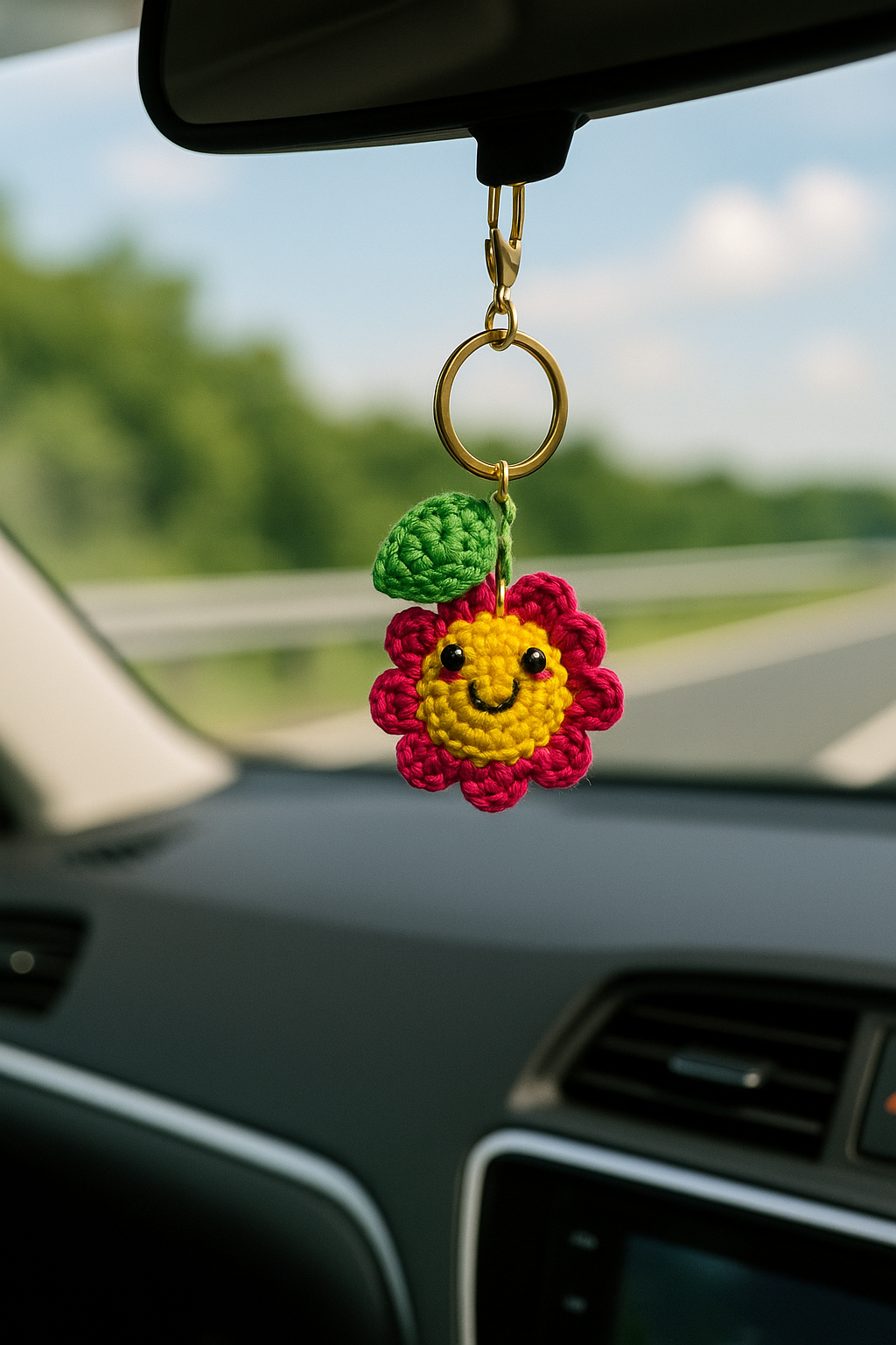 SOE Crochet Bloomie Keychain/ Bagcharm
