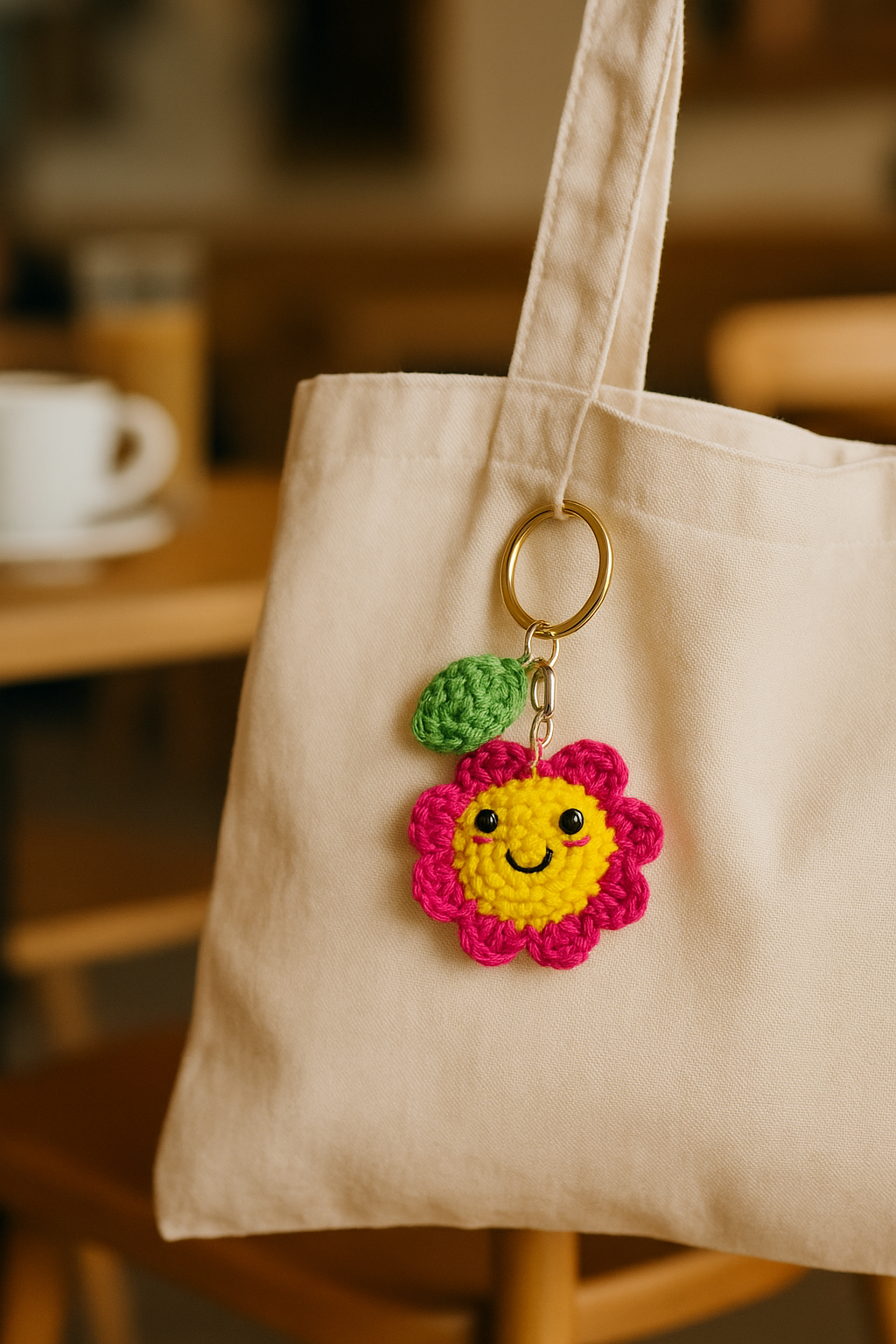 SOE Crochet Bloomie Keychain/ Bagcharm