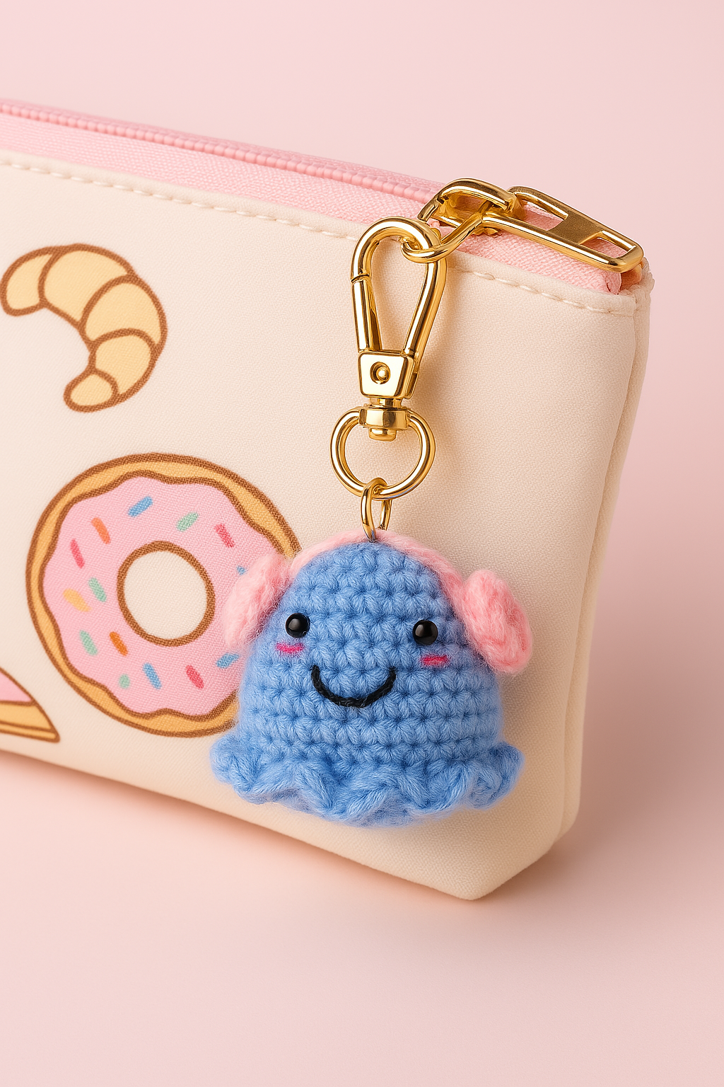 SOE Bluey Crochet Keychain/ Bagcharm