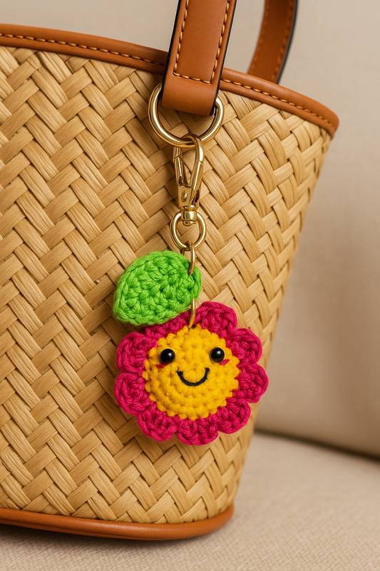 SOE Crochet Bloomie Keychain/ Bagcharm