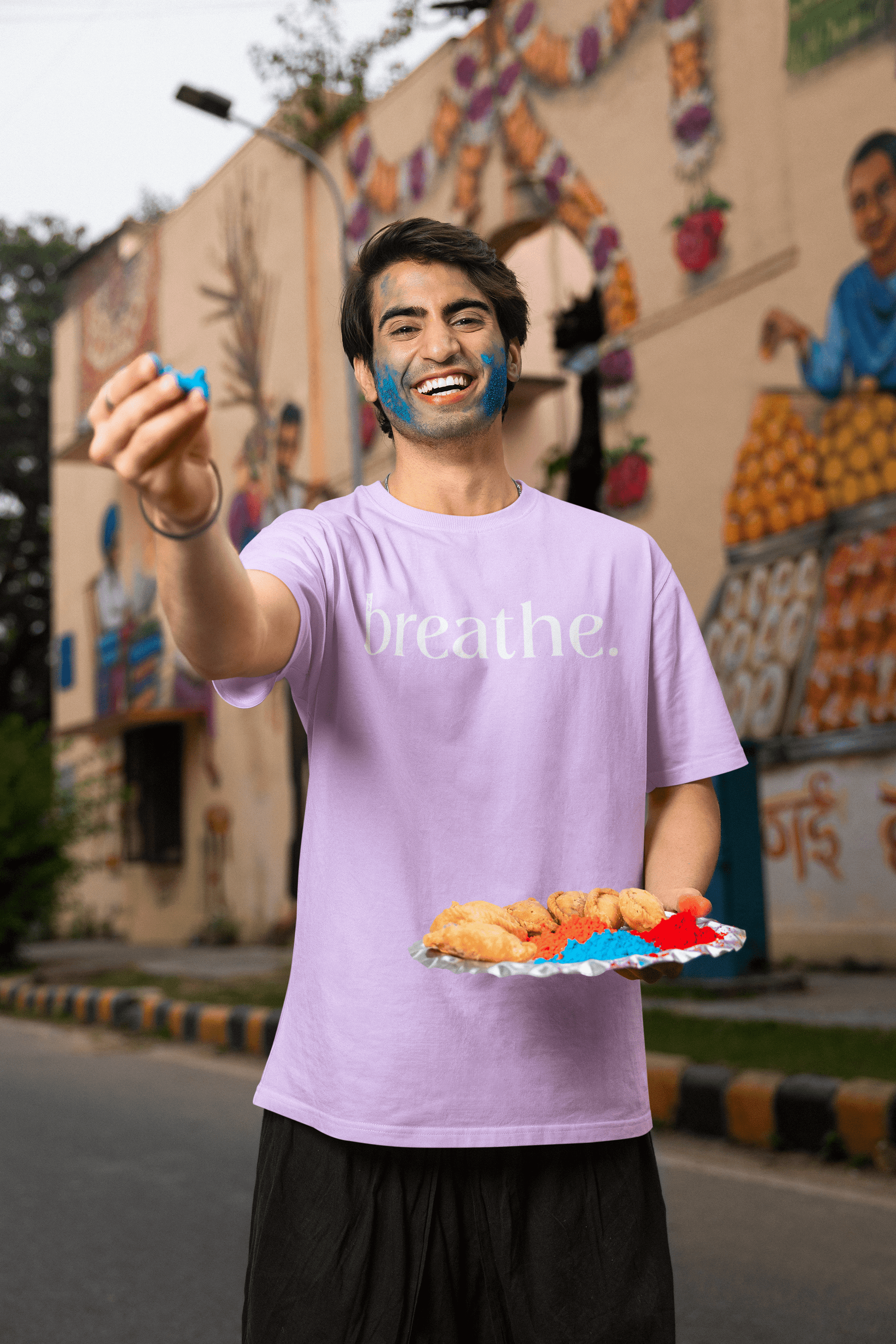 SOE Breathe Tee Purple Holi