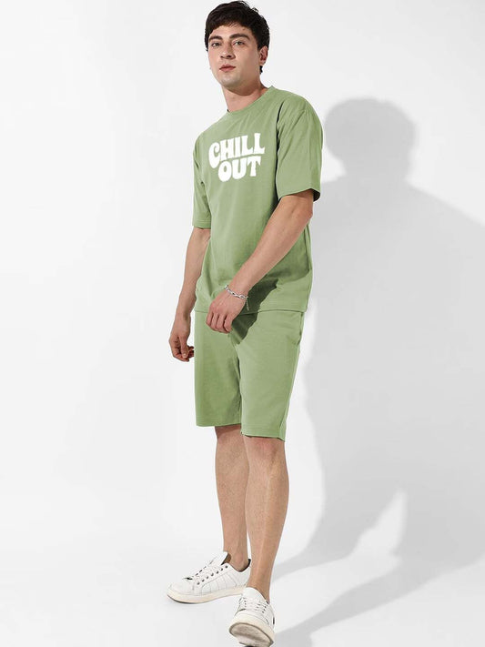 Pure Cotton T-Shirt & Shorts For Men